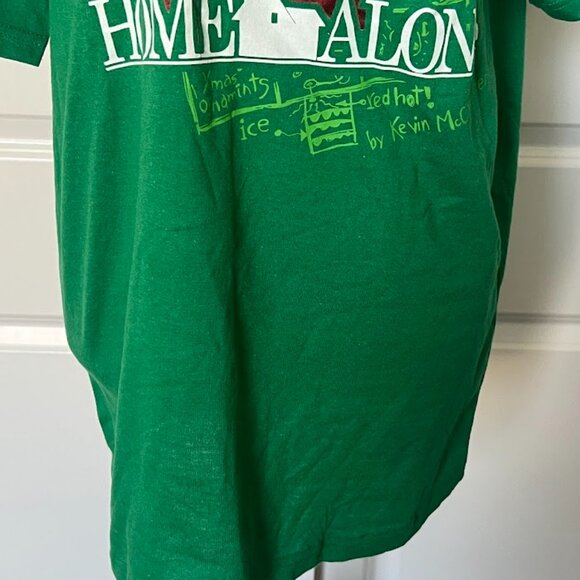 NWT Home Alone Short Sleeve Christmas Holiday Shirt Size Large NEW - Picture 5 of 11